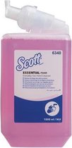 SCOTT® ESSENTIAL Foam handreiniger Dagelijks gebruik, rosé (fles 1 liter)