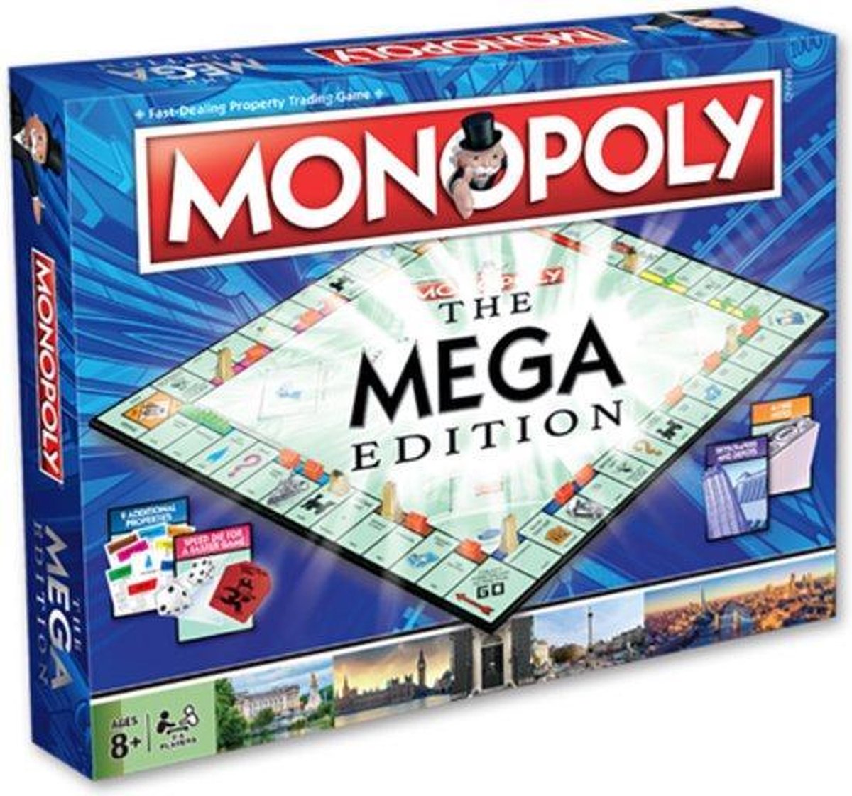 Monopoly Mega editie - ultra uitgebreide editie - met wolkenkrabbers |  Games | bol.com