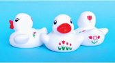 DUTCH DUCKY tulp badeend mini per set van 10 stuks