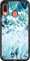 Samsung A20e hoesje - Oceaan | Samsung Galaxy A20e case | Hardcase backcover zwart