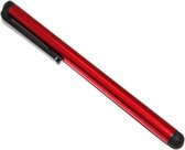 Stylus Touchscreen-pen Met Clip Speciaal Geschikt Voor Alle Modellen Van iPhone (ook iPad) / Samsung (ook tablet) / Honor / Lenovo / Xiaomi - Rood