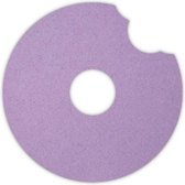 Donut vilt onderzetter - Lila - 6 stuks - ø 9,5 cm Rond - Glas onderzetter - Cadeau - Woondecoratie - Woonkamer - Tafelbescherming - Onderzetters Voor Glazen - Keukenbenodigdheden - Woonaccessoires - Tafelaccessoires