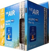 IVC AIR Pro flexibele afvoerbuis alu/pvc voor afzuigkap Ø 125mm x 1.5m