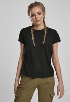 Urban Classics Dames Tshirt -L- Basic Box Zwart