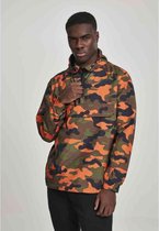 Urban Classics Windbreaker jacket -S- Camo Oranje