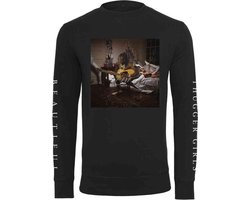 Urban Classics Crewneck sweater/trui -L- Young Thug Album Cover Zwart