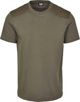 Urban Classics Heren Tshirt -L- Military Groen