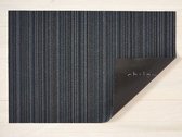Paillasson Chilewich 46x71cm Skinny Stripe bleu