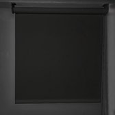 Rolgordijn lichtdoorlatend - 290x230 zwart