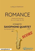 Romance - Saxophone Quartet SCORE