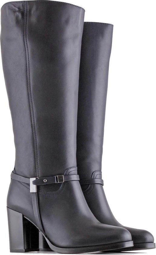 | Jilsen Brede Schacht Laars Tina Navy, kuitmaat 44cm Laarzen met brede schacht Gratis verzending en snel in huis