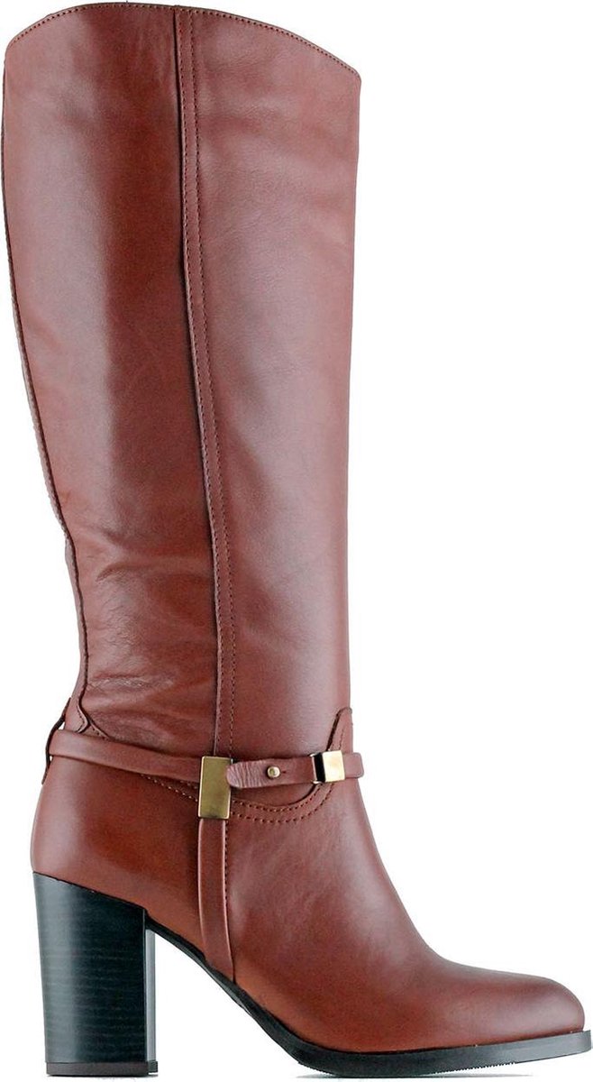 Jilsen Brede Schacht Laars Tina Chestnut, kuitmaat 44cm
