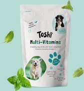 Toshi Multi Vitaminen met Omega-3 - 100% natuurlijke hondensnack voor kleine en grote honden - Hondenkoekjes voor een gezonde levensstijl
