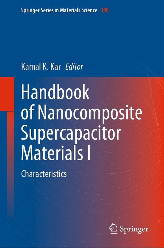Omslag van Springer Series in Materials Science 300 - Handbook of Nanocomposite Supercapacitor Materials I