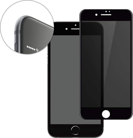 Apple Iphone Se Matte Screenprotector Glas Gehard Tempered Glass Zwart Bol Com