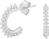 Glams Stekeroorringen Bolletjes - Zilver
