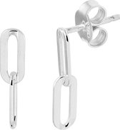 Glams Oorhangers Paperclip - Zilver