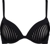 Hunkemöller Push-up BH Pia - zwart - Maat D80