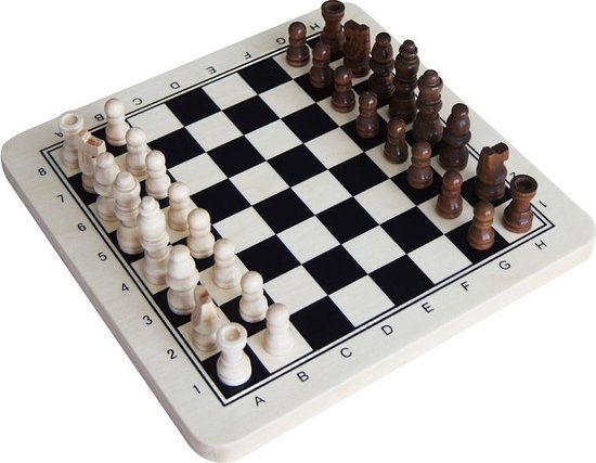 Chess set - nieuw In Doos: Italiaans, Marmeren Schaakspel, 1960