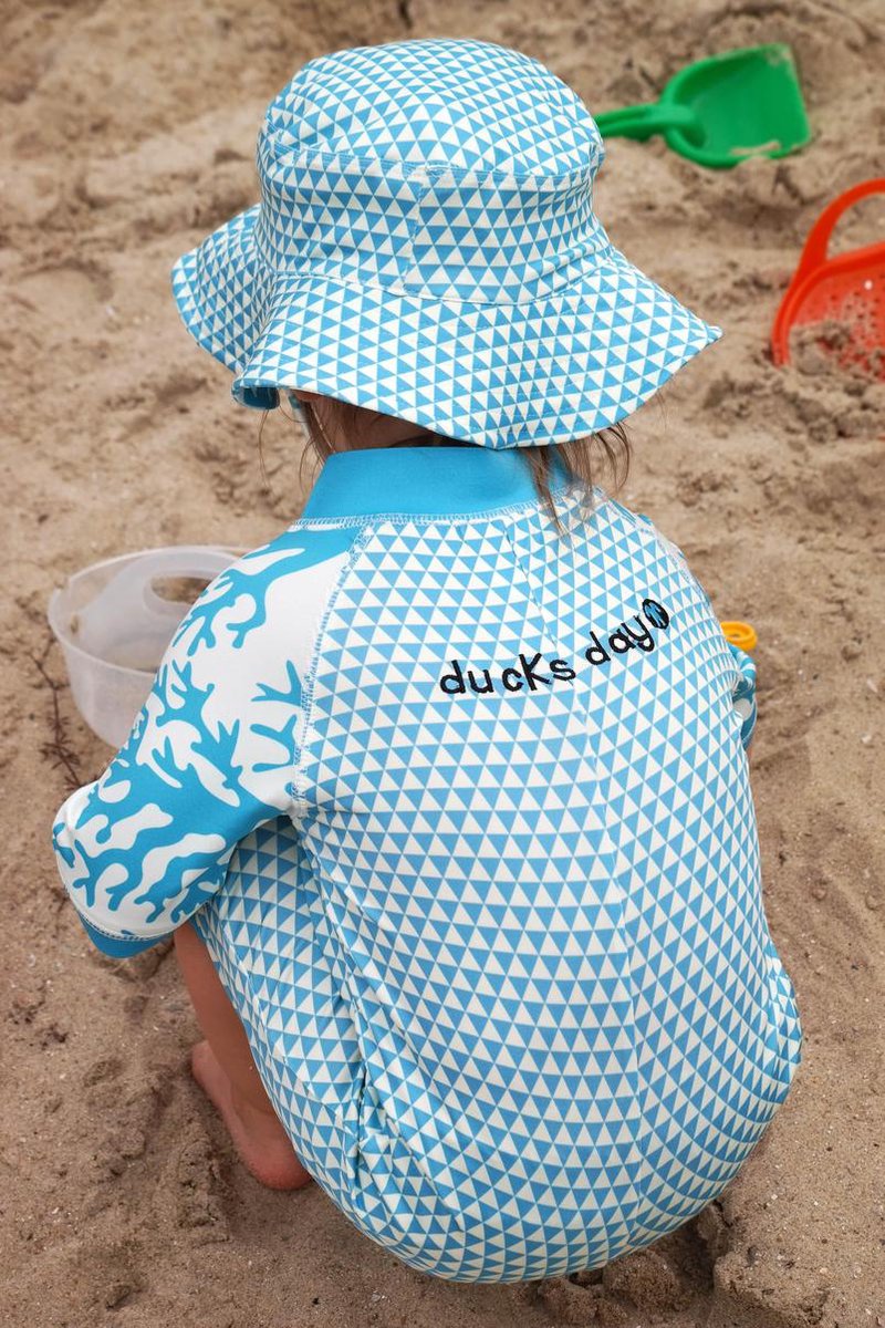 Ducksday - UV Zonnehoedje voor kinderen - UV - werend - UPF 50+ - unisex - Ace - 2 jaar — afbeelding 8