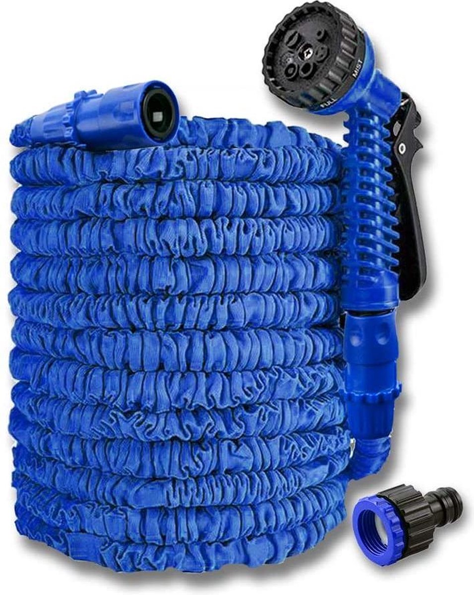 Flexibele Tuinslang 30 meter Blauw Flexibele Tuinslang 30 meter Blauw