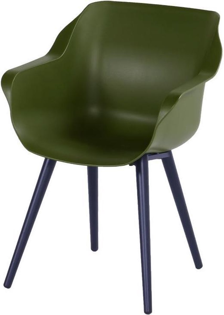 Hartman Sophie Studio Stoel Zwart / Moss Groen