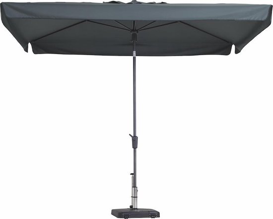 Parasol Rechthoek Delos 200 x 300 Grijs van het bekende merk Madison.  Topkwaliteit... | bol.com