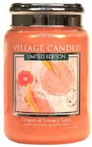 Village Candle Large Jar Grapefruit Turmeric Tonic 170 branduren