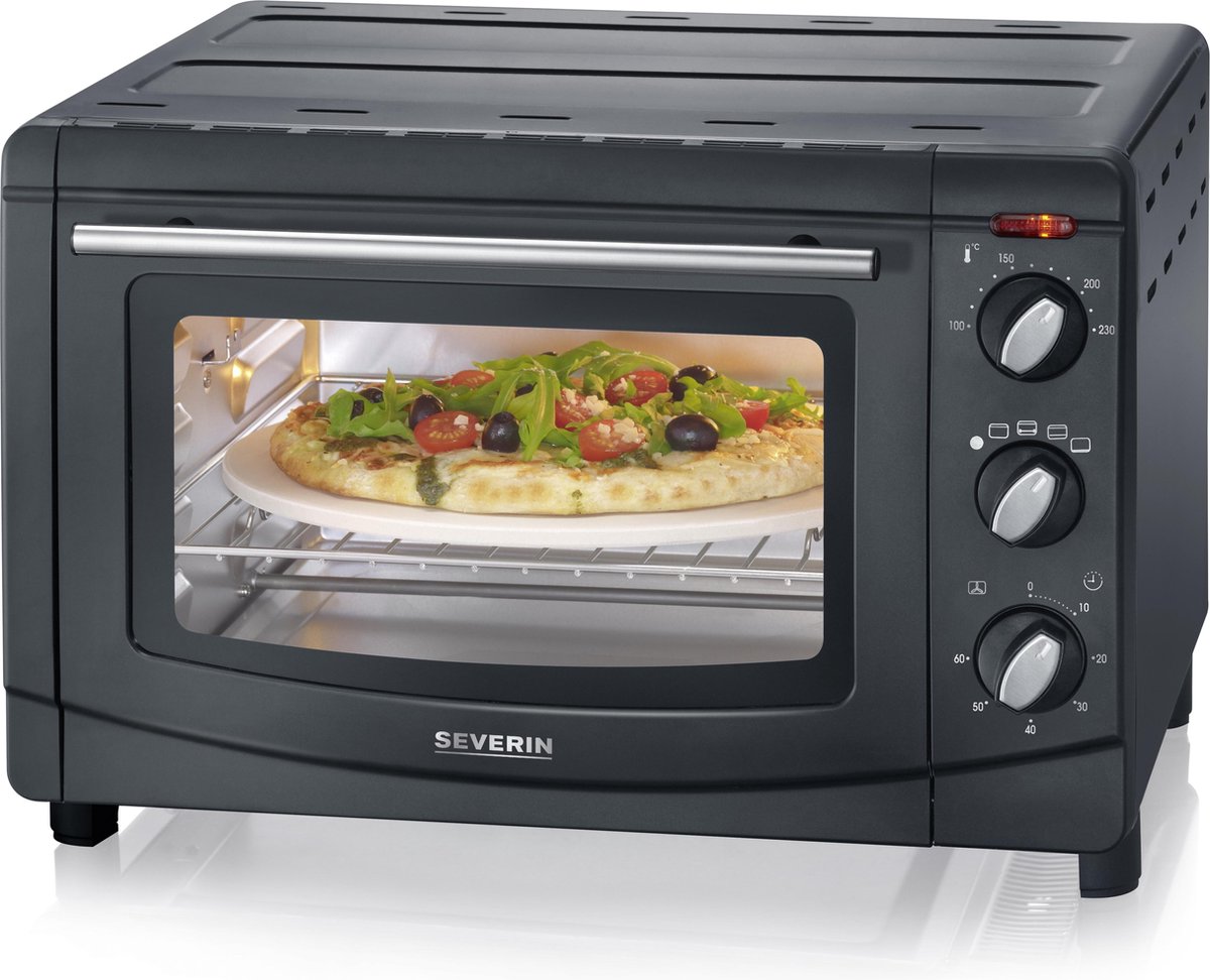 Severin TO 2068 grill-oven 20 l Zwart 1500 W