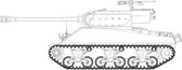 1:35 Airfix 1356 M36B1 GMC Tank Destroyer (U.S. Army) Plastic Modelbouwpakket