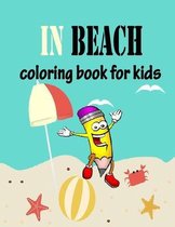 in beach coloring book for kids