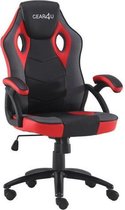 Gear4U Rook gaming stoel - gamestoel - zwart / rood