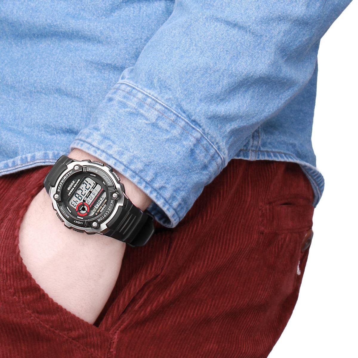 Casio Radio Controlled WV-200E-1AVEF Heren Horloge - 47.7 mm | bol.com