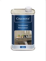 Ciranova-Vernieuwer-Een polish gemaakt op basis van silicones.-Gemaakt voor het onderhoud en vernieuwen van vernist hout, marmer, brons.-500ml
