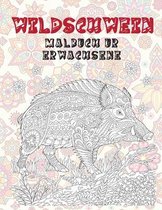 Wildschwein - Malbuch fur Erwachsene