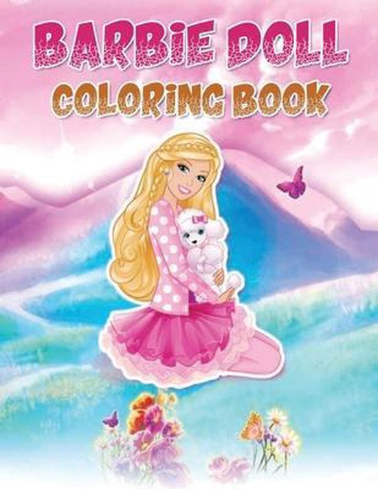 Barbie Doll Coloring Book, Fun Design 9798640710588 Boeken