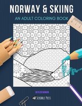 Norway & Skiing: AN ADULT COLORING BOOK