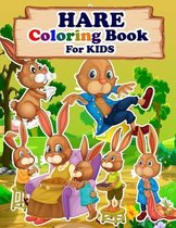HARE Coloring Book For Kids
