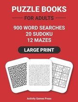 Puzzle Books For Adults Large Print