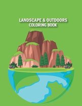 Landscape & Outdoors Coloring Book