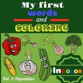 My first words and coloring