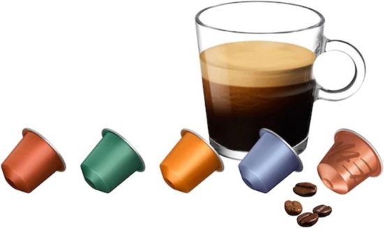 Hoofd Plak opnieuw jazz Exclusief Nespresso Lungo Koffie Pakket - 5 x 10 Capsules | bol.com