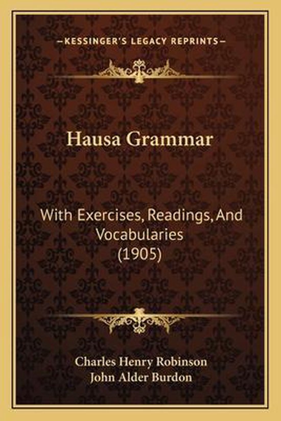 Hausa Grammar - cover