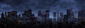 Skyline by night 120 x 40  - Plexiglas
