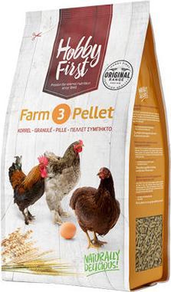 Hobby First FARM 3 korrel 2 stuks van 4kg = 8kg