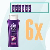 Gliss Kur - Hyaluron - Schwarzkopf - Shampoo - 6x250ml - Voordeelpakket - Voordeelbundel - Gliss Kur Pakket - Schwarzkopf Pakket-