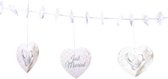 Just Married Bloemenslinger met Harten 4 meter