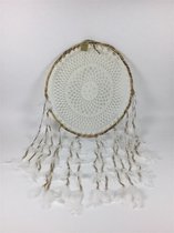 Prachtige dromenvanger handgemaakt in Ibiza-style 50 cm doorsnede