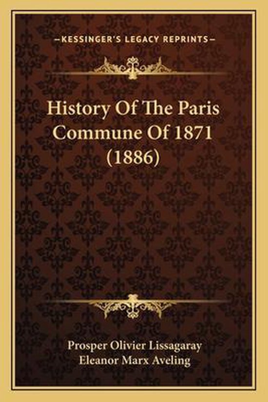 History of the Paris Commune of 1871 - cover