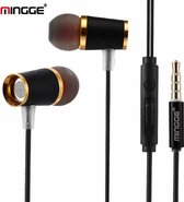 Écouteurs intra- Ear M21 High Bass avec embouts jack 3,5 mm pour Apple iPhone / Samsung Galaxy / Huawei - Noir